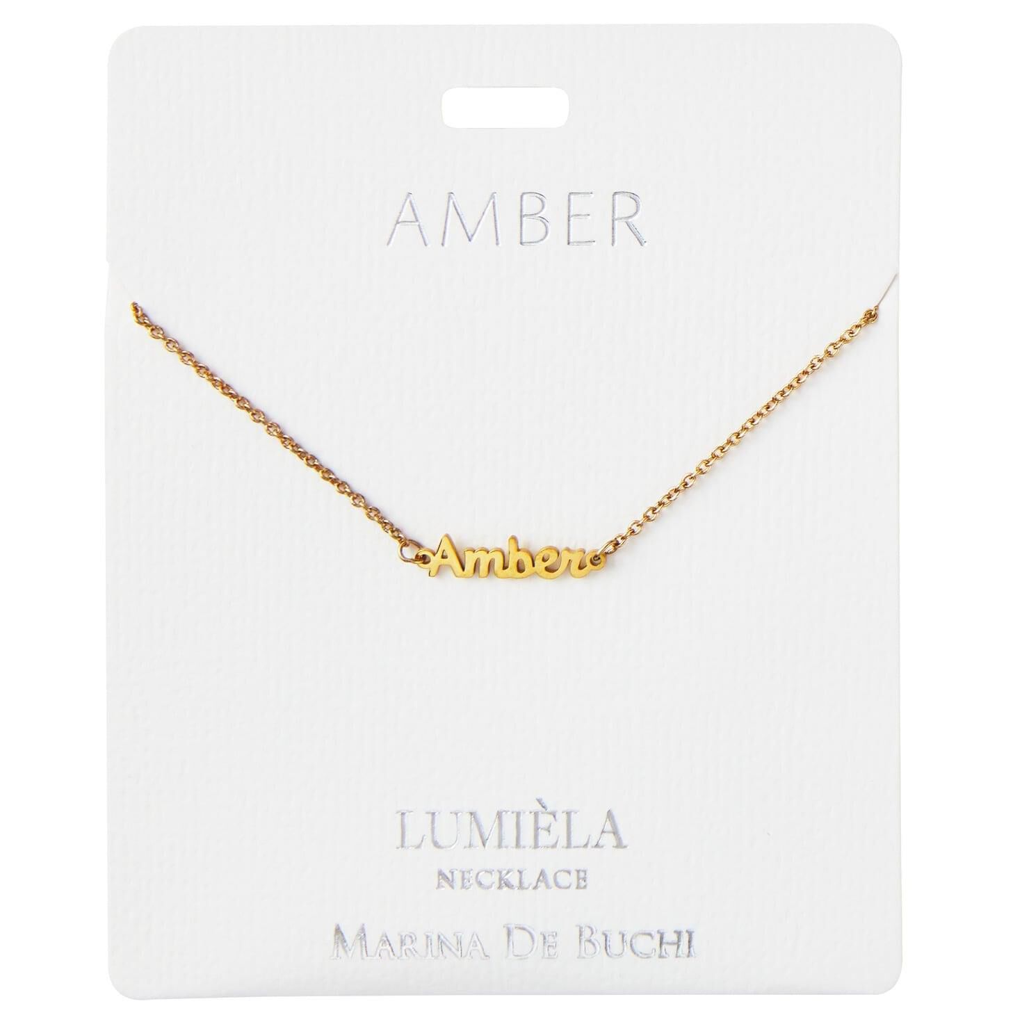 Amelia Script Name Necklace, 20 