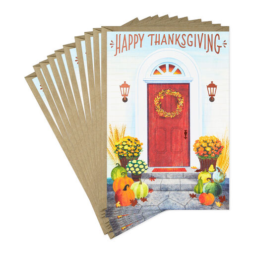 May Blessings Fill Your Home Thanksgiving Cards, Pack of 10, 