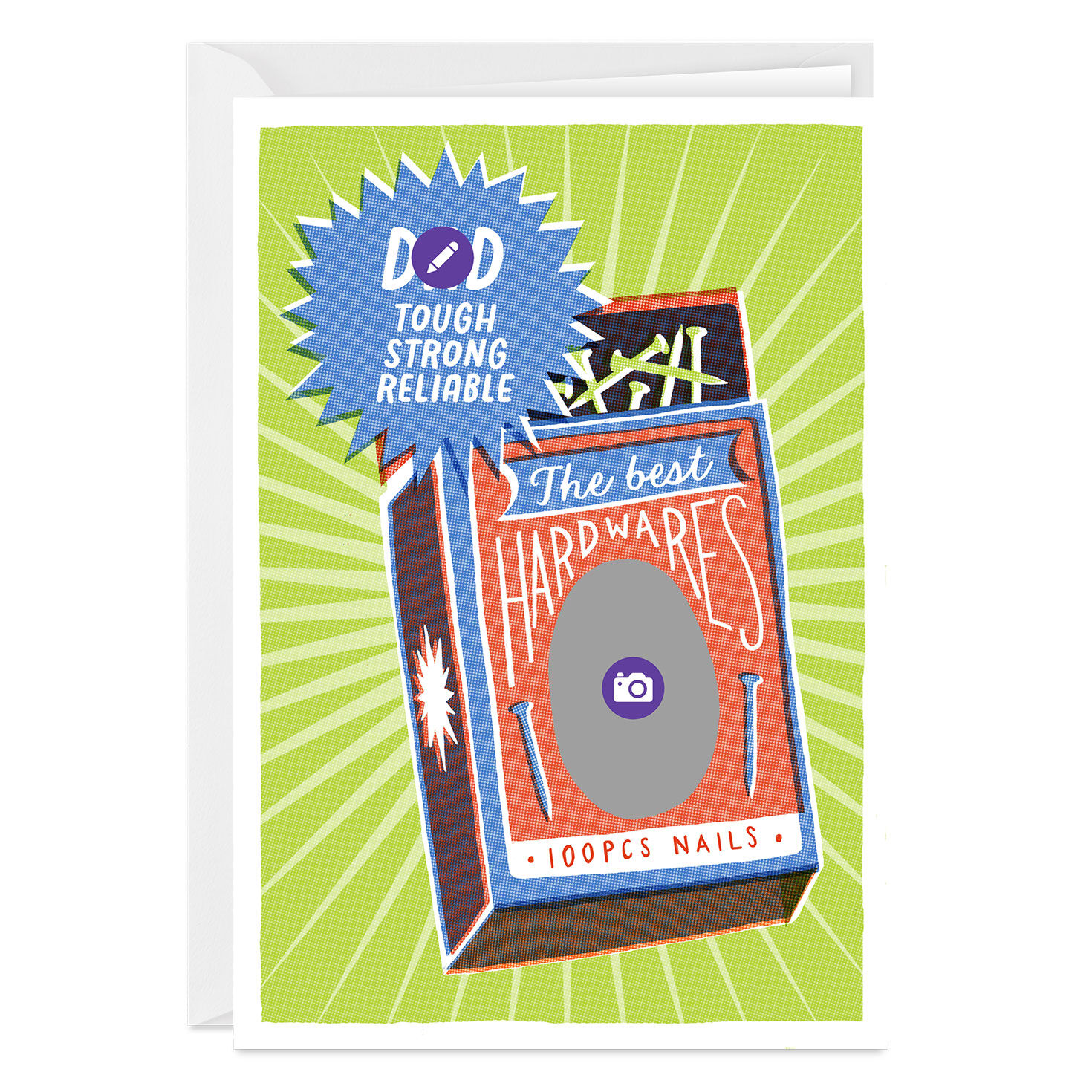 Strong As Nails Fun Custom Card for only USD 4.99 | Hallmark