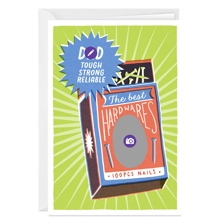 Strong As Nails Fun Custom Card, , large image number 3