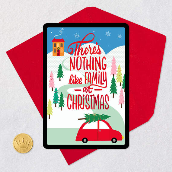 Nothing Like Family Video Greeting Christmas Card, , large image number 8