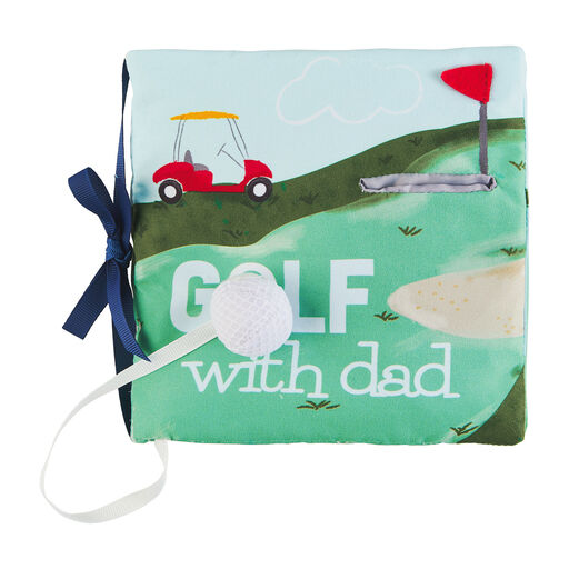 Mud Pie Golf With Dad Cloth Book, 