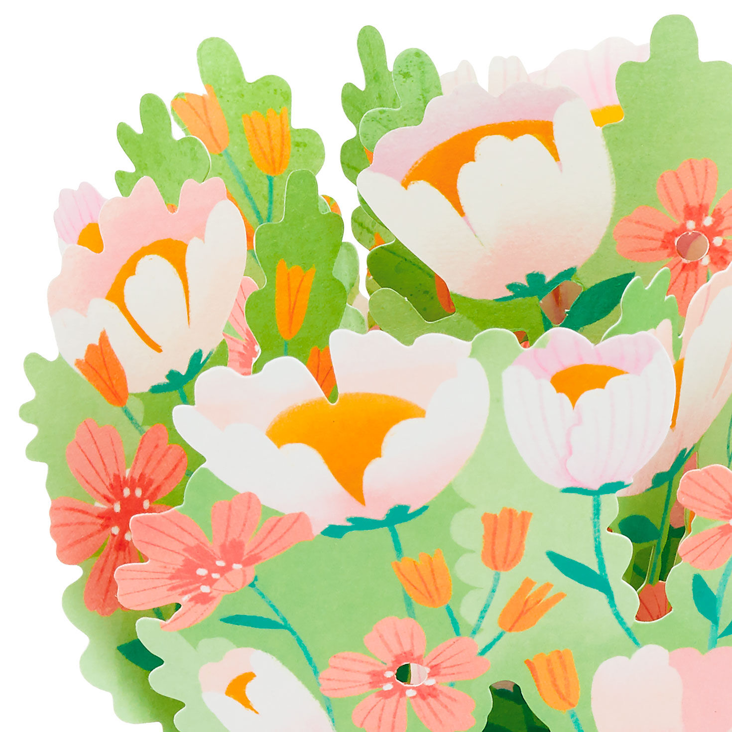 3D Pop-Up Bouquet Mother's Day Card Card Front Detail image number 4