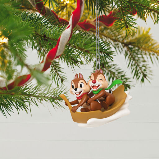 Disney Chip and Dale Snow Much Fun! Ornament, 