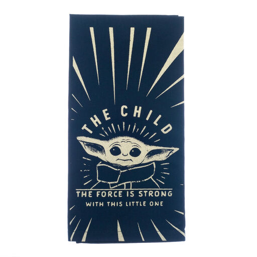 Star Wars: The Mandalorian The Child Grogu Force Is Strong Tea Towel, 