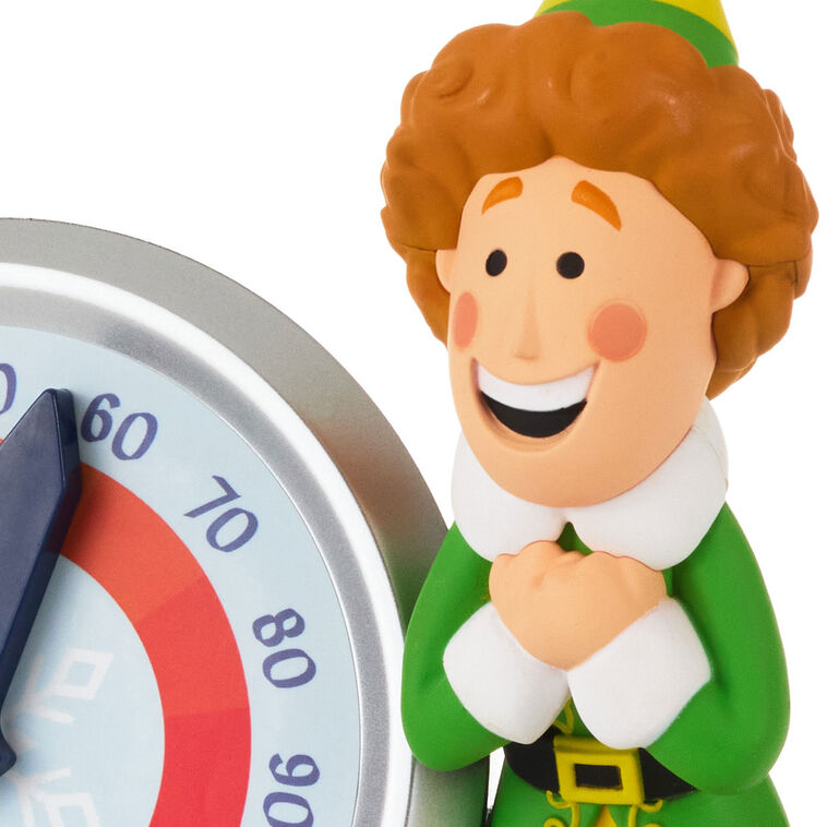 Clausometer Elf Buddy the Elf™ Spirit Clausometer Figurine With Sound - Seasonal ...