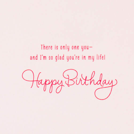 Only One You Religious Birthday Card - Greeting Cards | Hallmark
