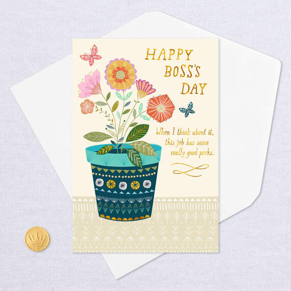 You're a Really Nice Boss Boss's Day Card, , large image number 5
