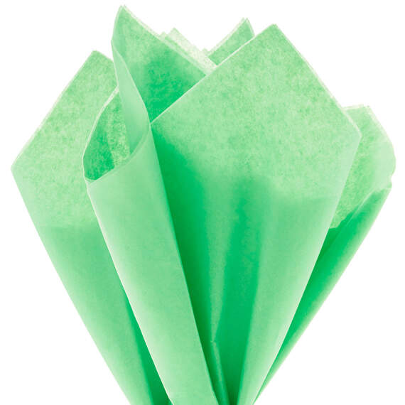 Apple Green Tissue Paper, 8 sheets, Apple Green, large image number 2