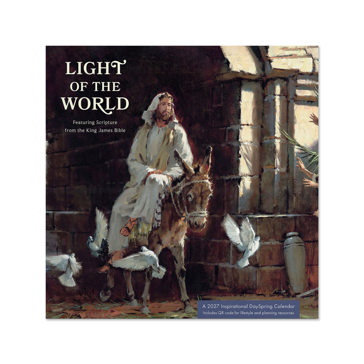 Light of the World 2027 Inspirational 12-Month Wall Calendar, 12x12