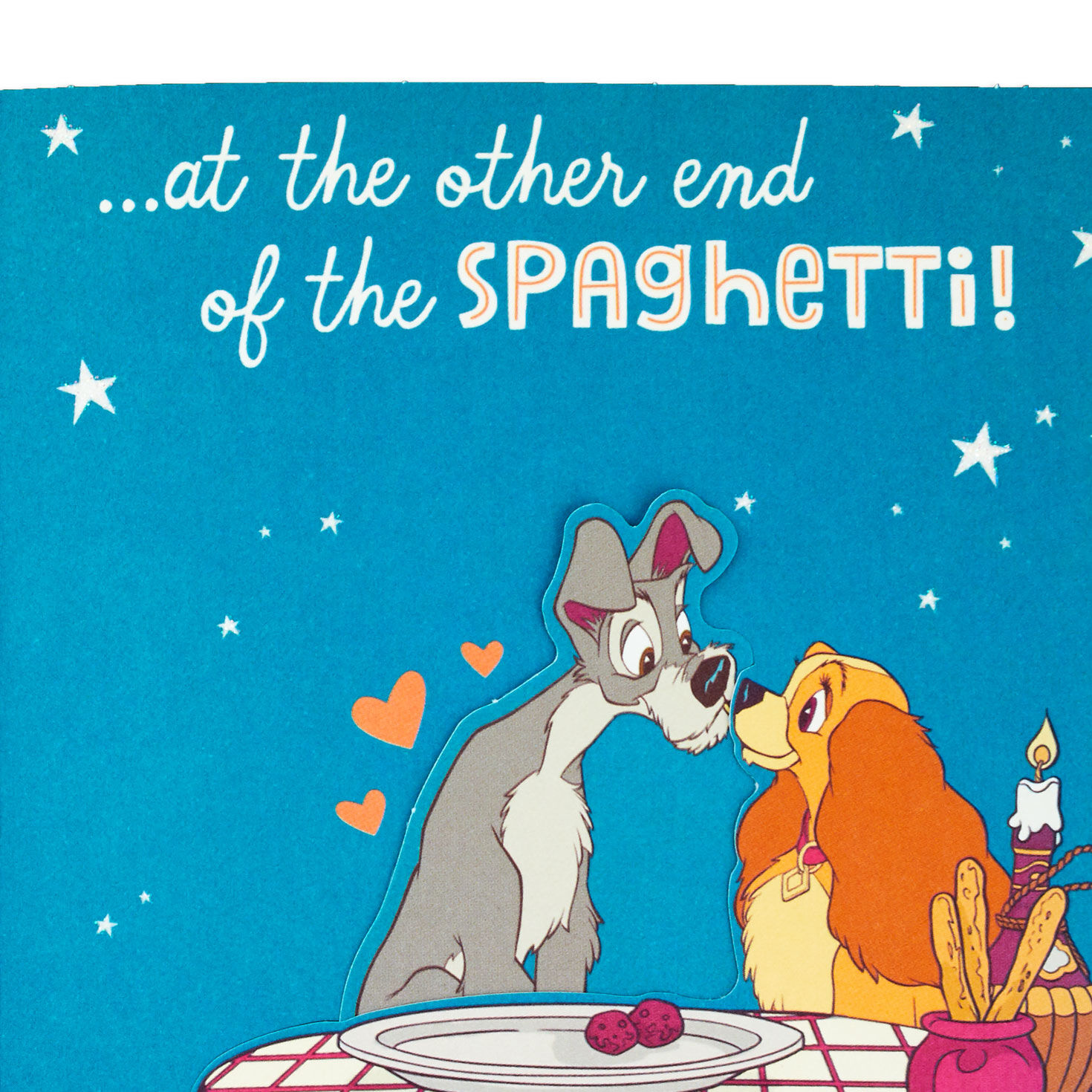 Lady and the Tramp Disney Father's Day Card Sentiment image number 3