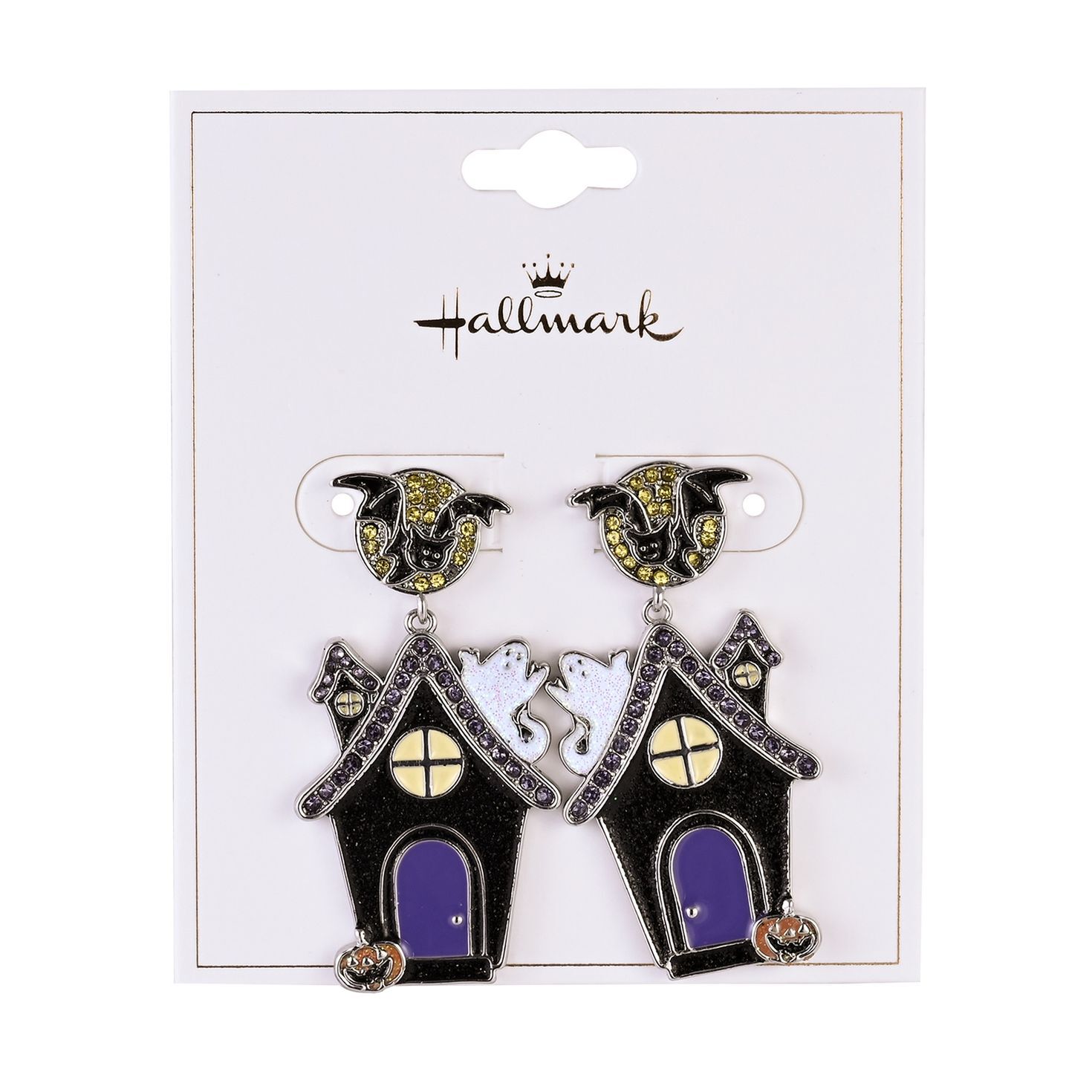 Haunted House Earrings packaf ge front image number 4
