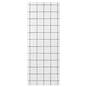 Windowpane on White Tissue Paper, 6 Sheets, , large image number 1