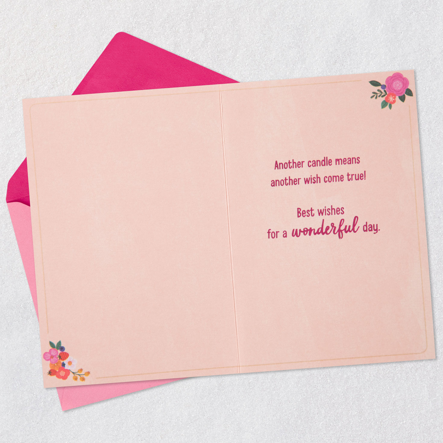 Another Wish Come True Birthday Card, , large image number 3