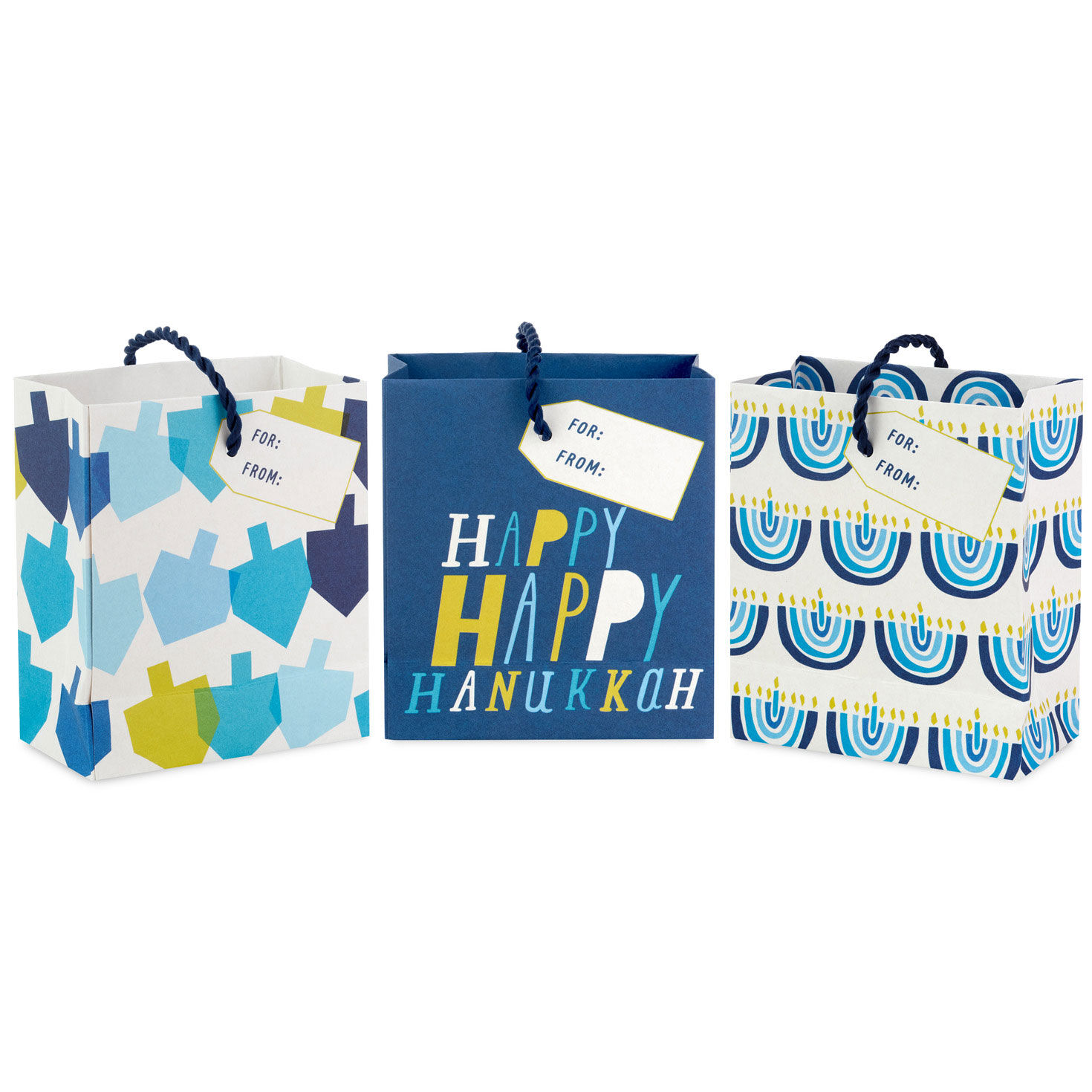 Tree of Life Hanukkah Gift Card Holder Mini Bags back image number 7