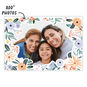 Flower Border Personalized Mother's Day Card Card Front indicating personalization image number 2