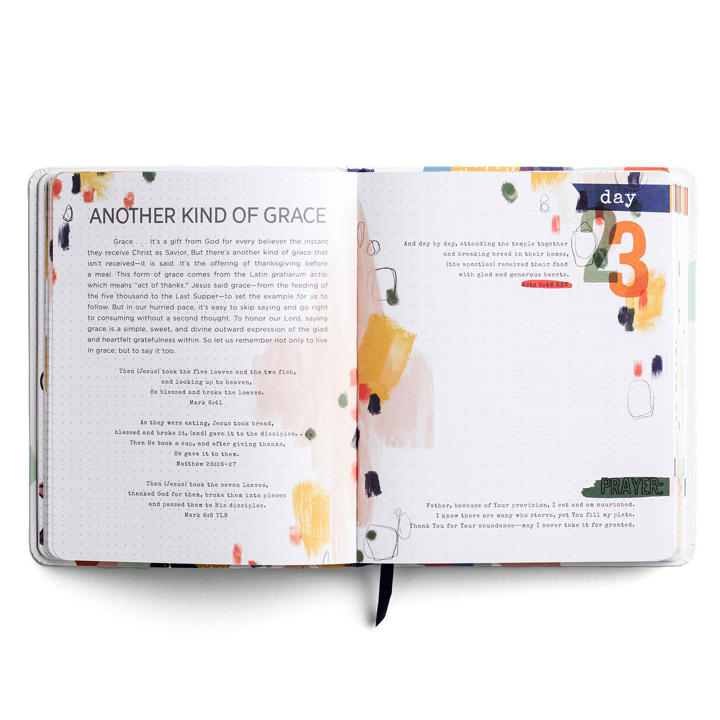 100 Days of Grace & Gratitude Devotional Journal inside spread image number 3