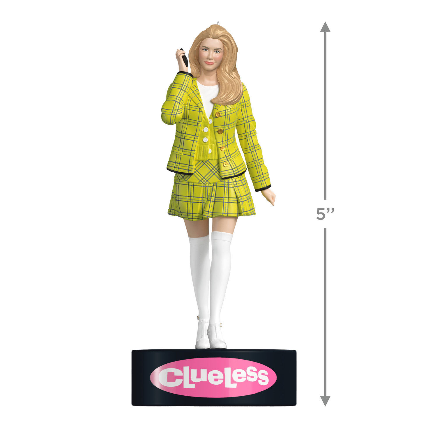 Clueless Cher Horowitz Keepsake Ornament measurement image number 3