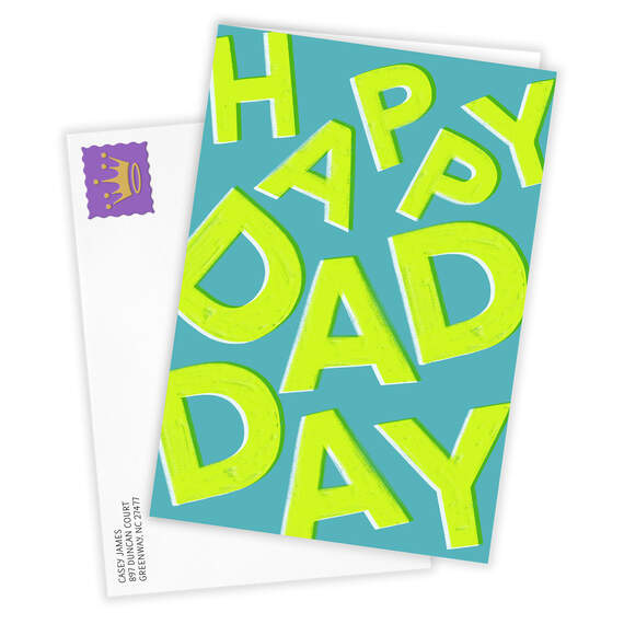 Happy Dad Day Folded Photo Card, , large image number 2