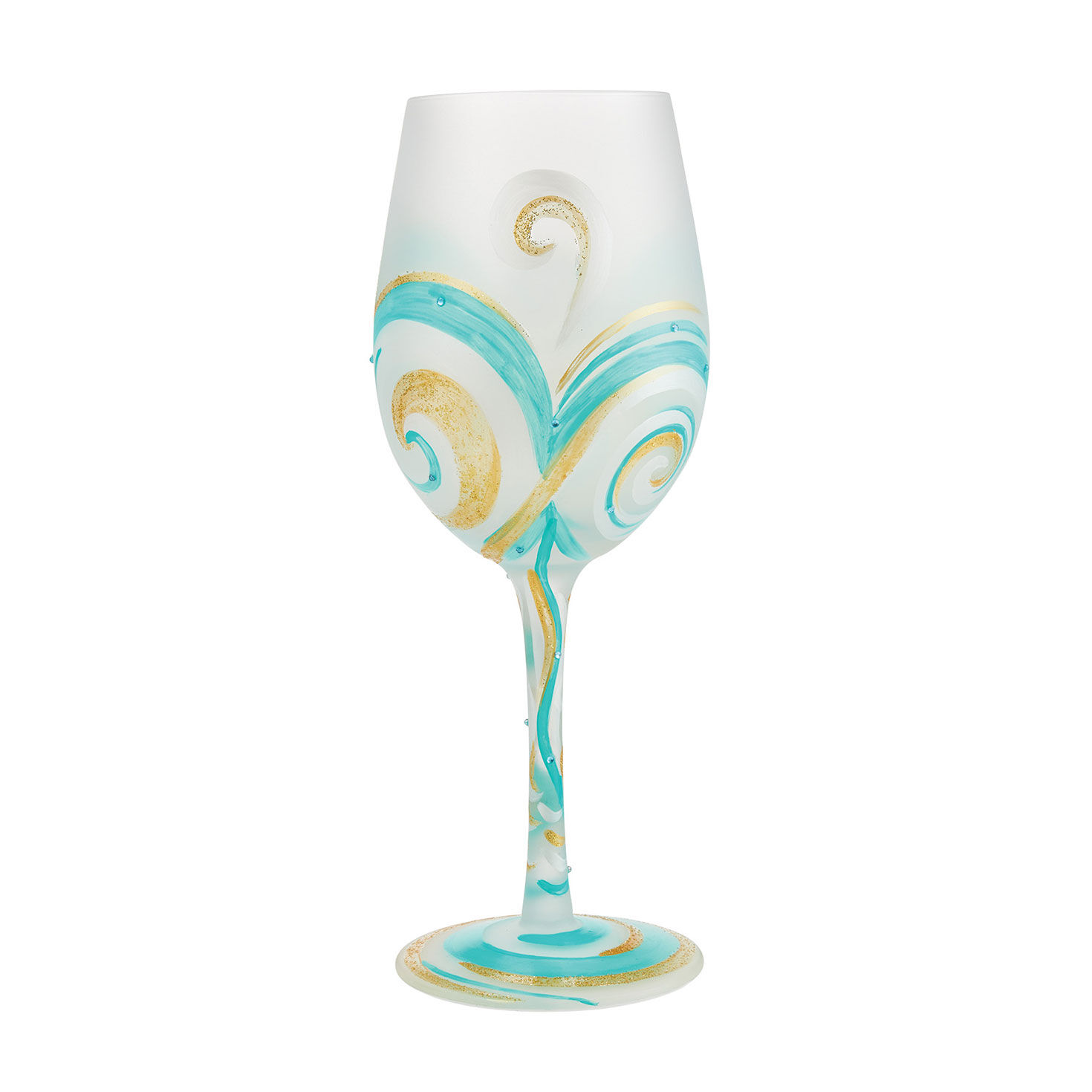 Lolita Ridin' the Waves Handpainted Wine Glass, 15 oz. for only USD 32.99 | Hallmark
