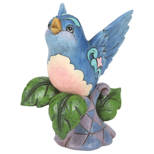 Jim Shore Bluebird on Branch Figurine, 5.25", 