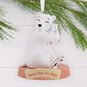 Mama Bear New Mom 2025 Christmas Ornament Hanging on tree image number 2