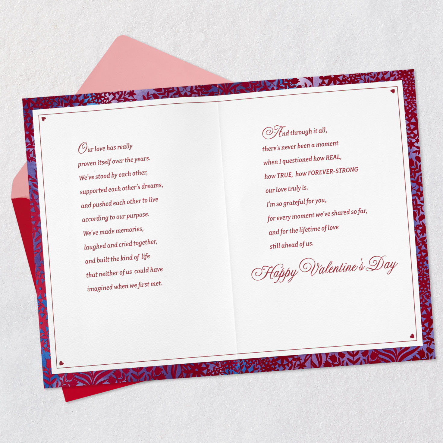 For My Love of a Lifetime Valentine's Day Card for only USD 6.99 | Hallmark