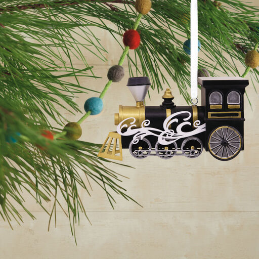 Signature Train Engine Premium Hallmark Ornament, 