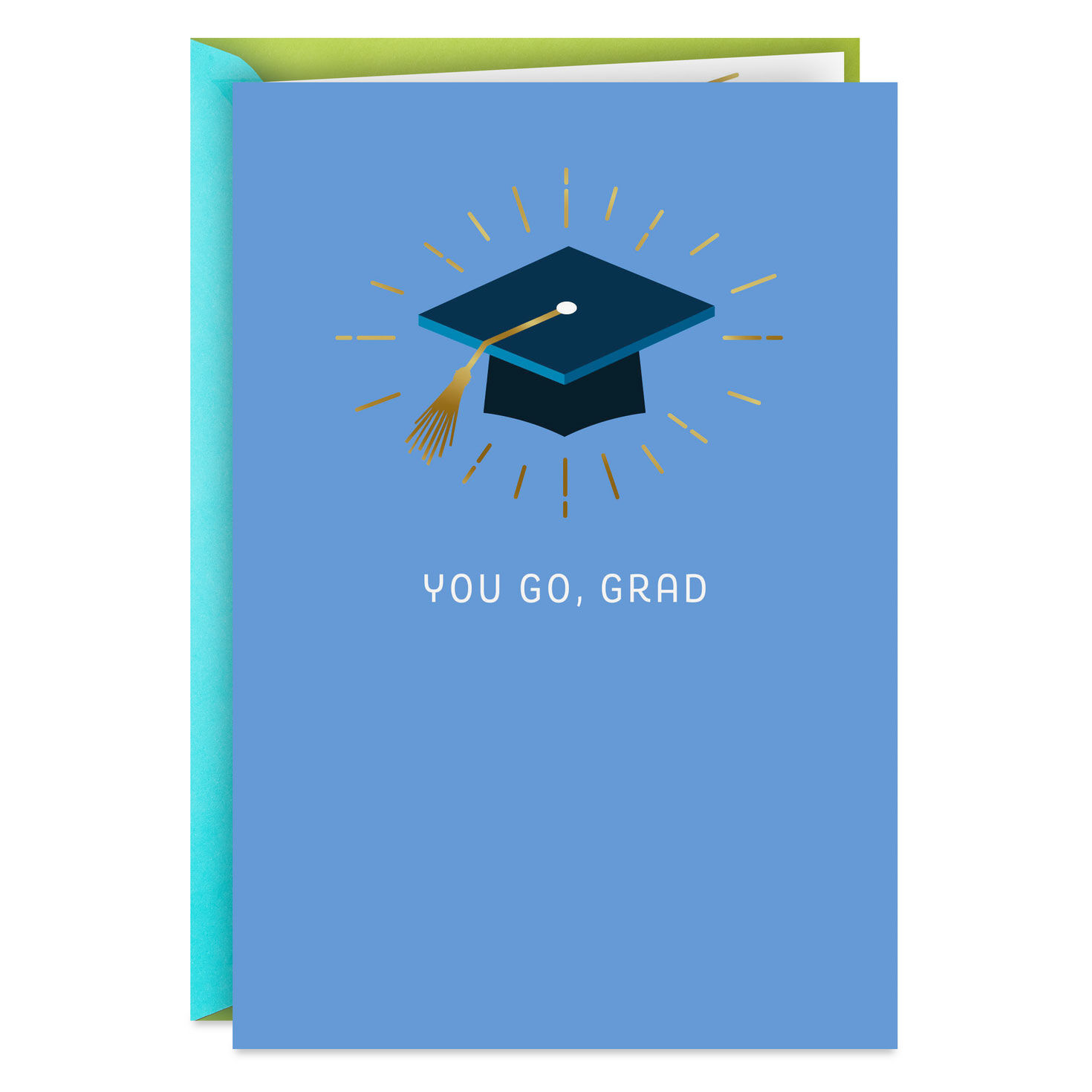 You Go, Grad Middle School Graduation Card