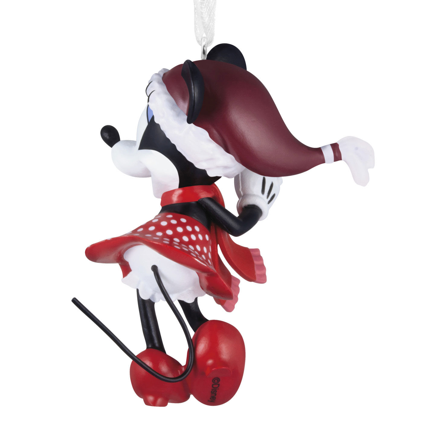 Festive Minnie Mouse Christmas Ornament bach image number 6