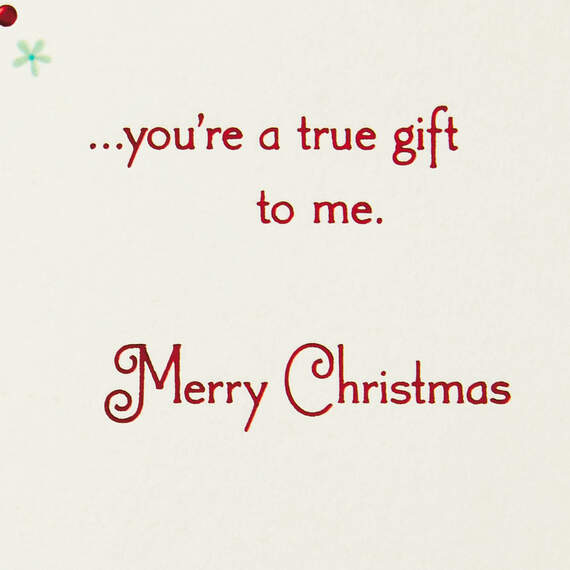 Patterned Wreath Money Holder Christmas Card, , large image number 2