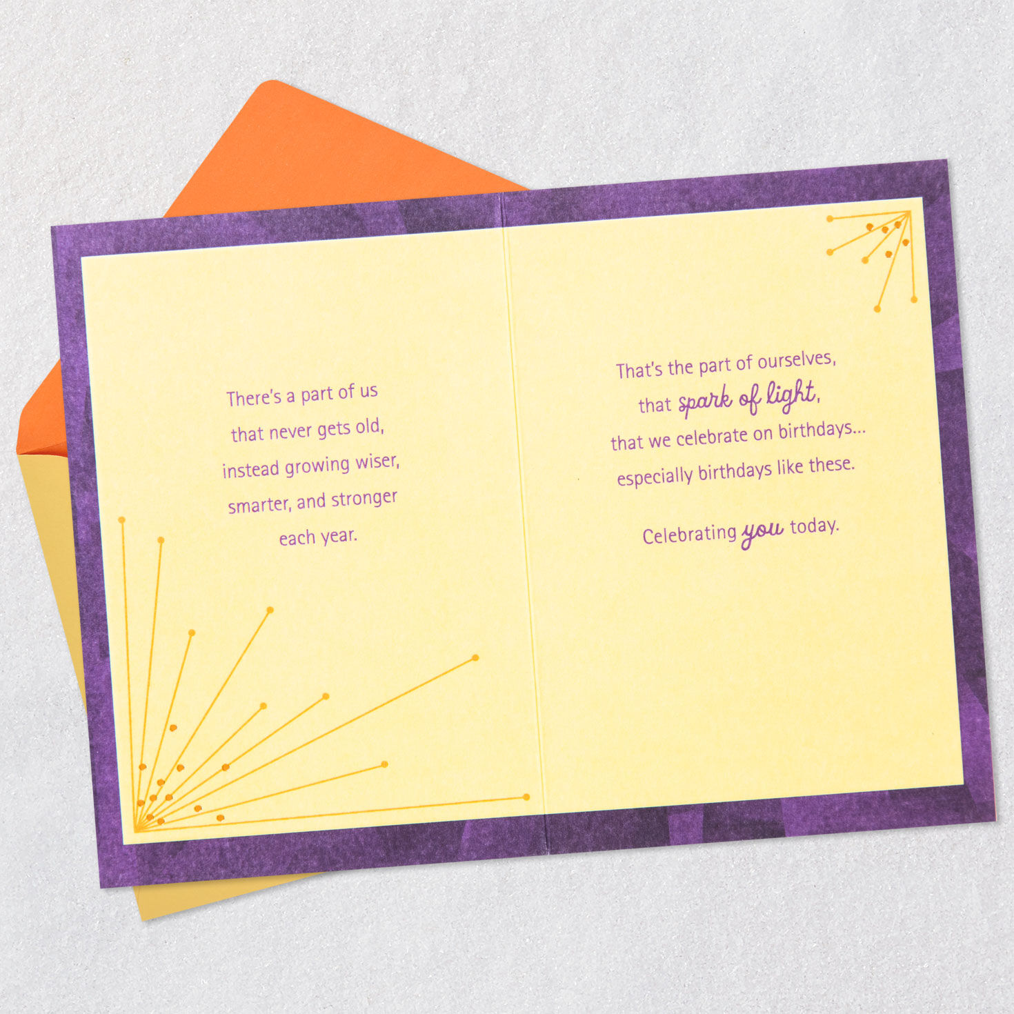 Sparkly Number 60 60th Birthday Card Open card with envelope image number 4