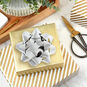 4.6" Sparkling Silver Gift Bow, Silver, large image number 2