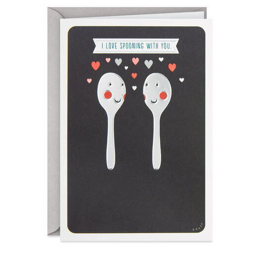 Love Spooning With You Naughty Love Card, 