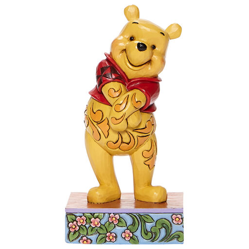 Jim Shore Disney Winnie the Pooh Standing Figurine, 4.75", 