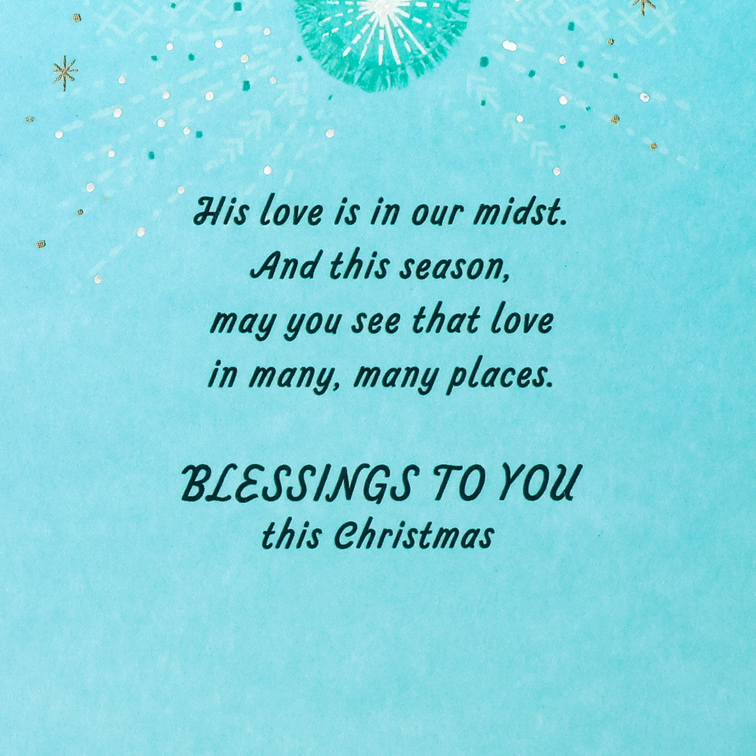God's Love is in Our Midst Religious Christmas Card for only USD 5.99 | Hallmark