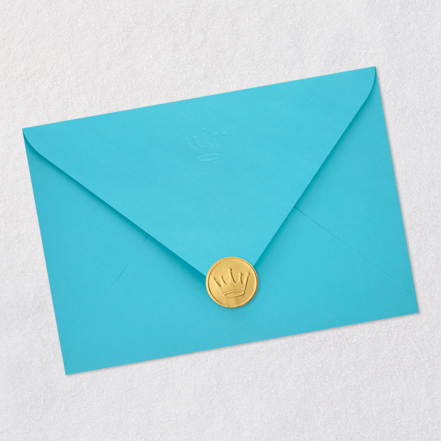 Teal Botanical Grateful for You Christmas Card Card Cover Detail image number 8