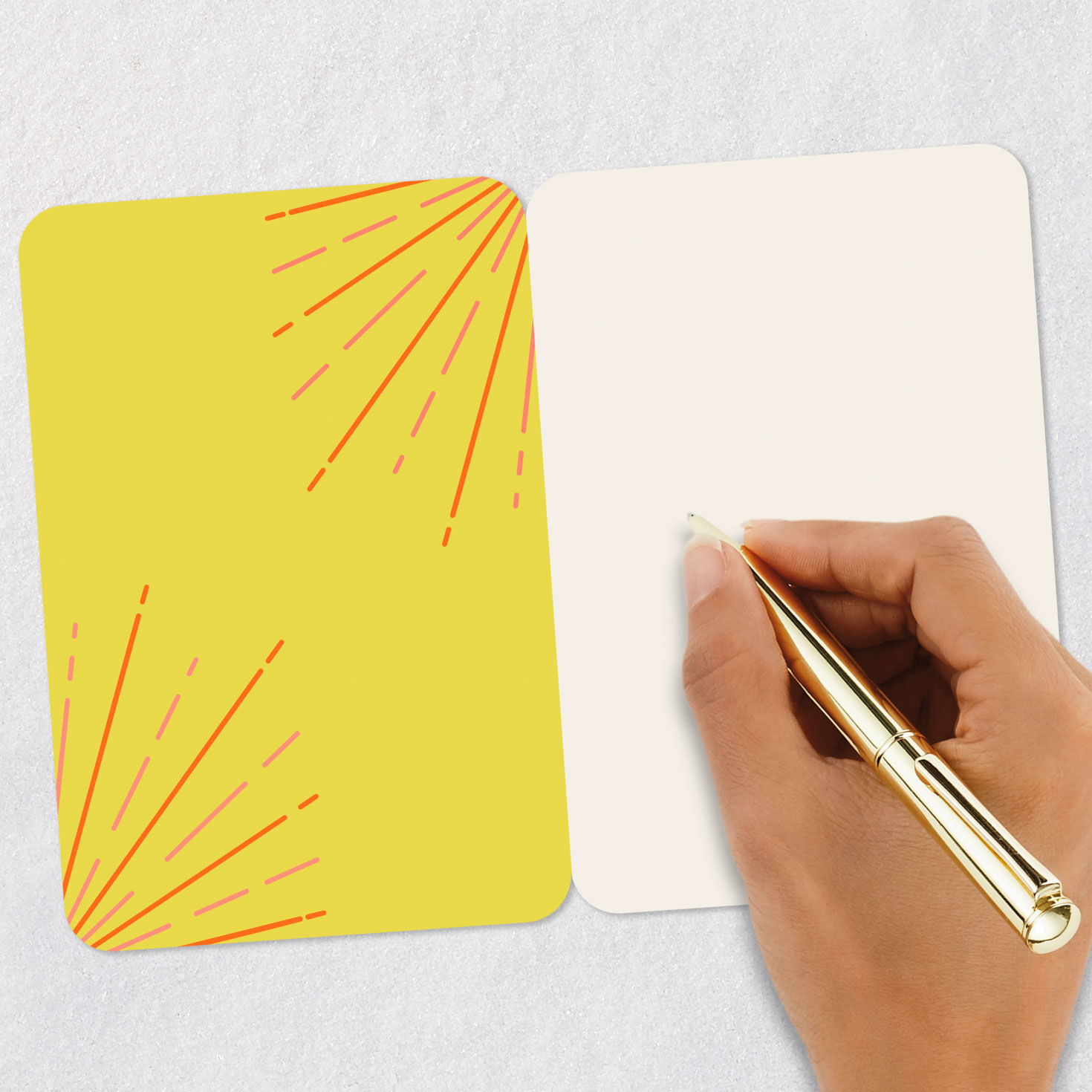 Radiant Heart Religious Blank Card Signing card image number 5