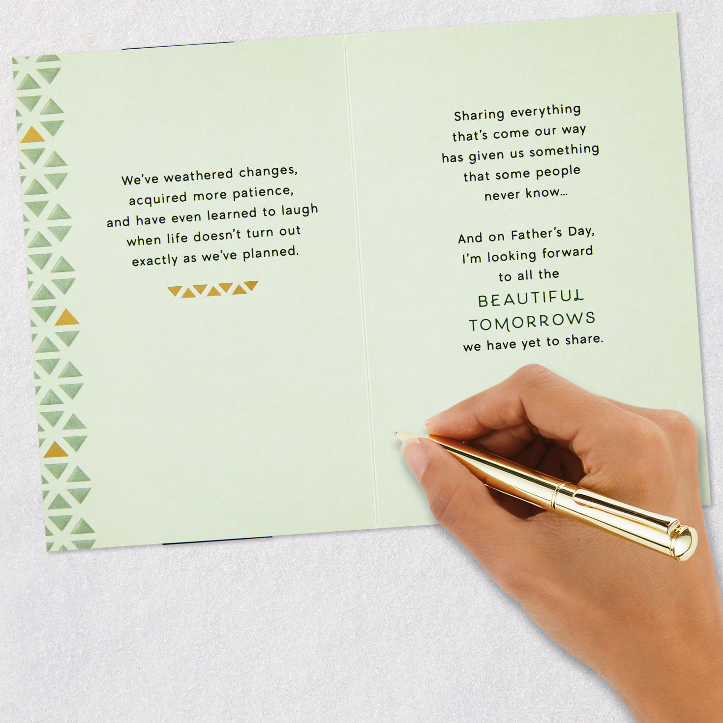 We've Discovered What Love Means Father's Day Card for Husband, , large image number 7