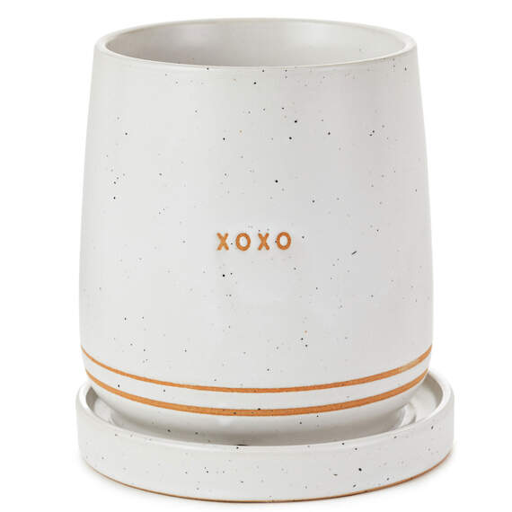 XOXO Ceramic Planter, , large image number 1