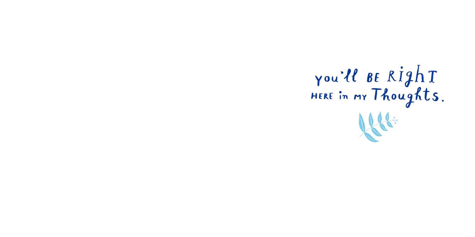 Until the Skies Are Brighter Thinking of You Card