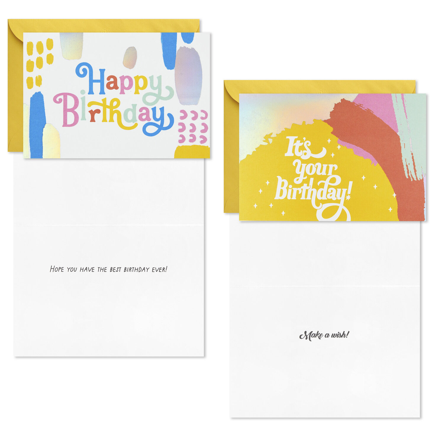 Peppy Pastels Assorted Birthday Cards Bulk Pack Card Front with Sentiment image number 4