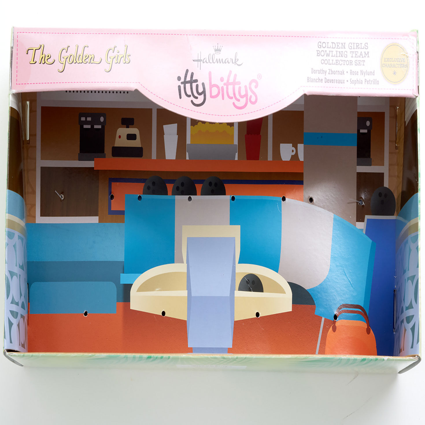 itty bittys&reg; The Golden Girls Bowling Team Plush Collector Set of 4, , large image number 5