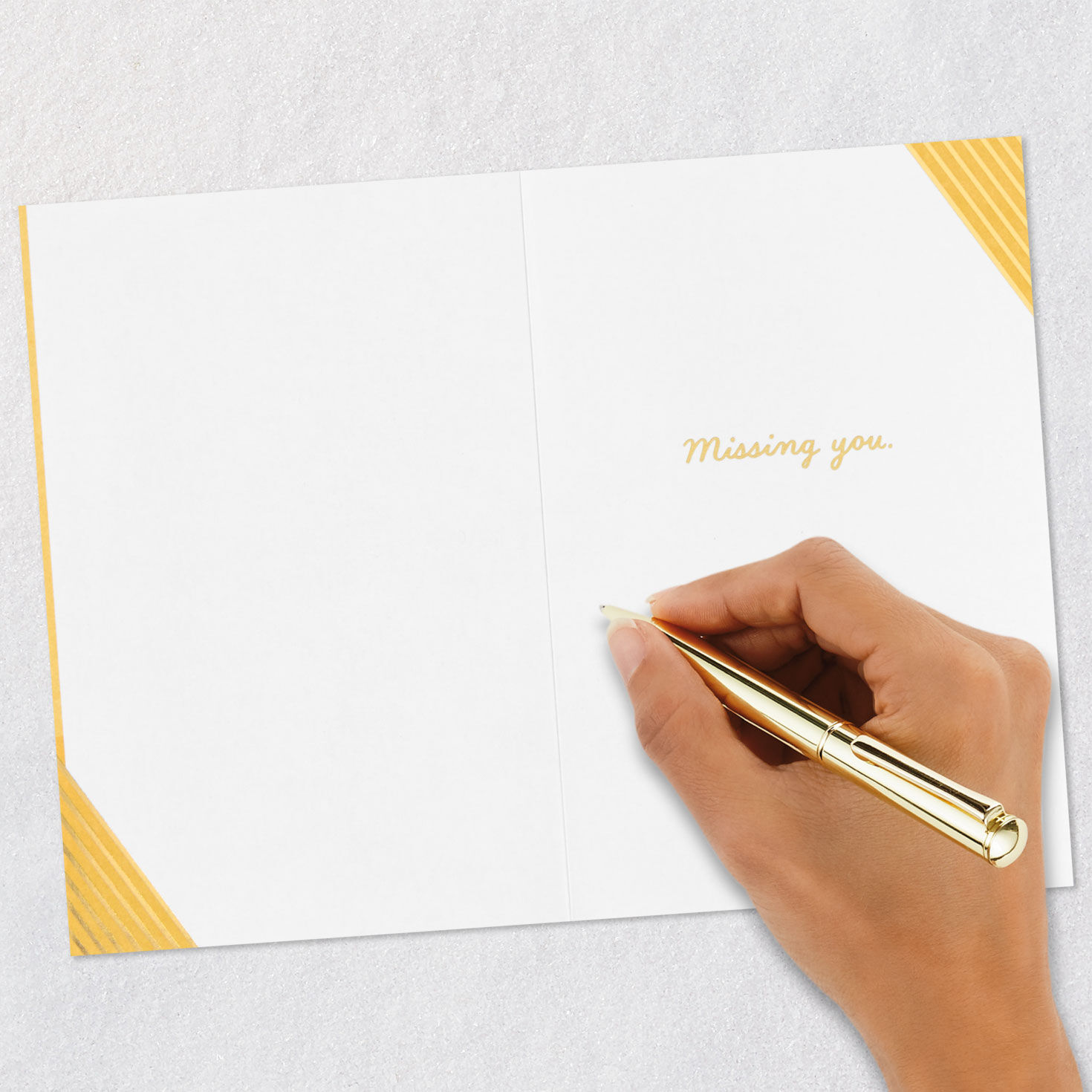 Hope to See You Smile-to-Smile Soon Miss You Card, , large image number 6