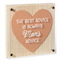 Mom Advice Layered Heart on Square Quote Sign front image number 1
