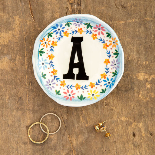 Natural Life Initial Trinket Dish, A, 