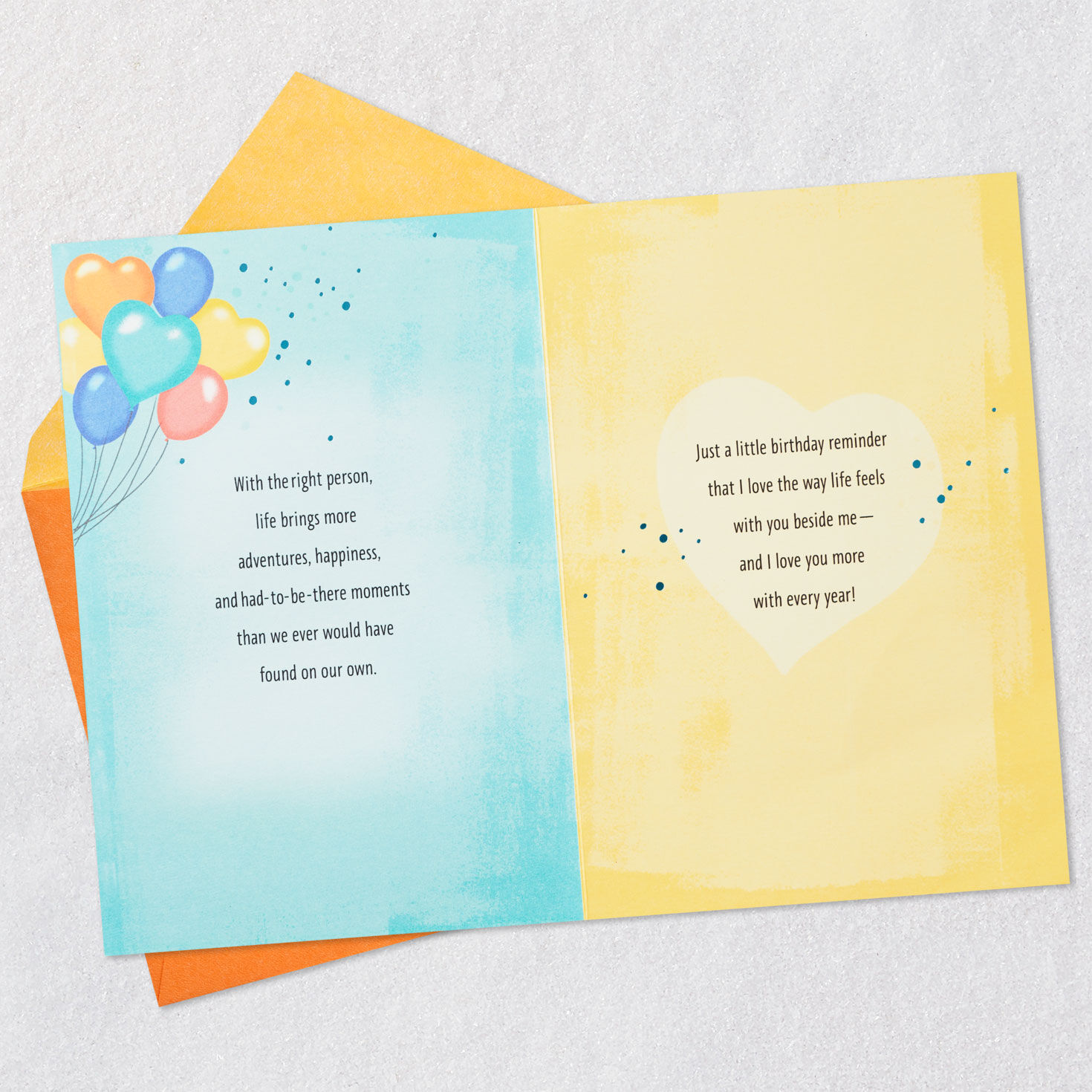Lovin' Life With You Romantic Birthday Card for only USD 6.99 | Hallmark