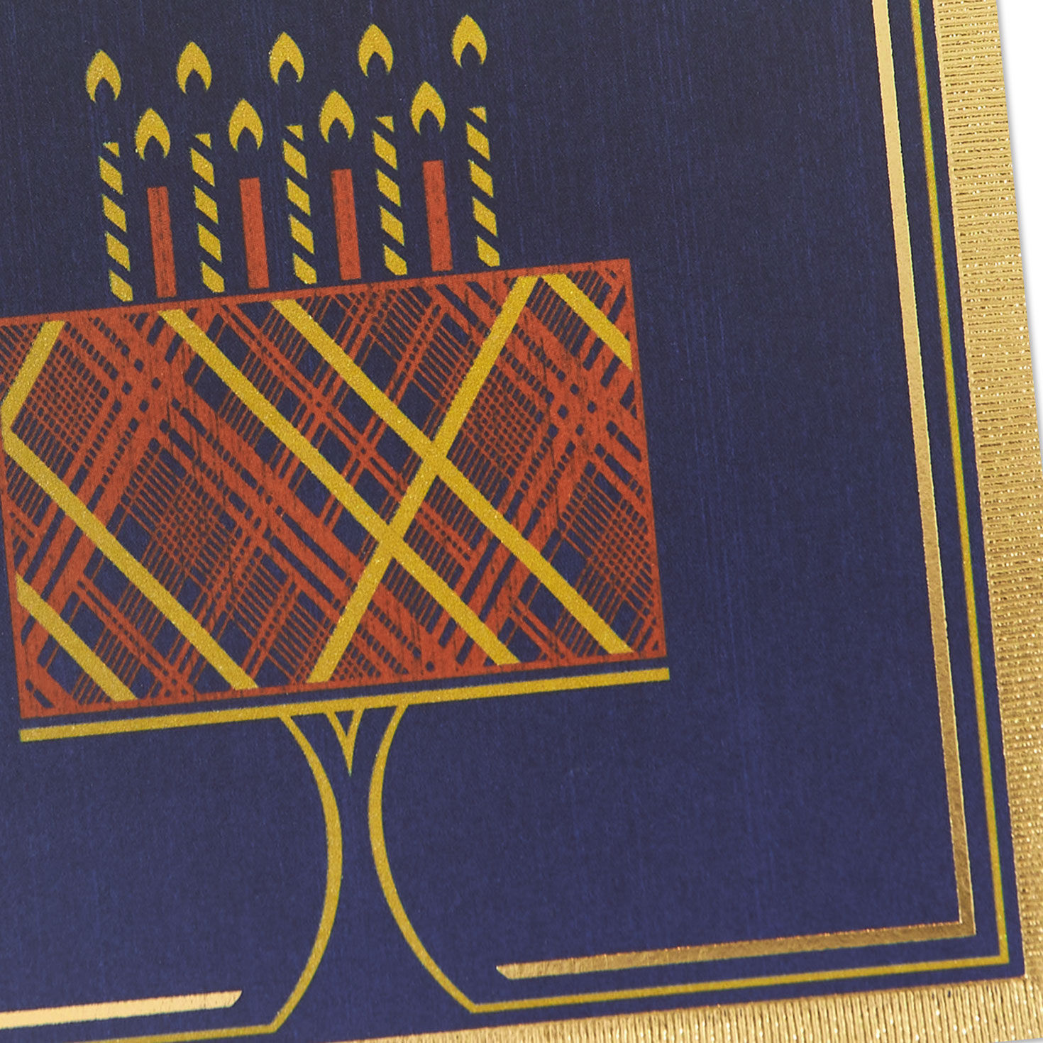 Elegant Cake Birthday Card for Husband Card Front Detail image number 5