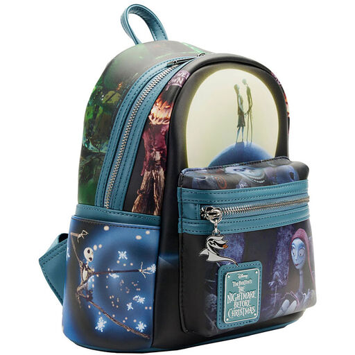 Loungefly Nightmare Before Christmas Final Frame Mini Backpack, 