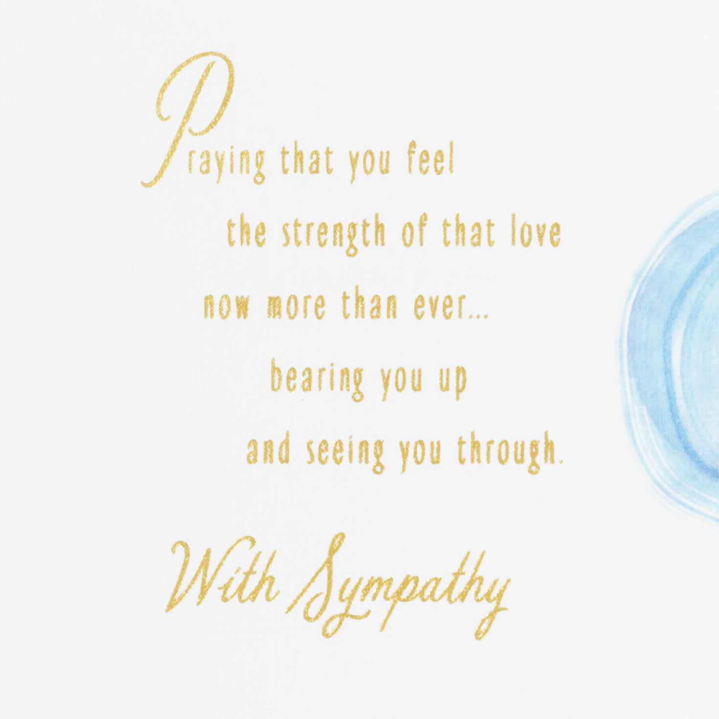 The Love and Connection You Shared Sympathy Card for Loss of Loved One, , large image number 2